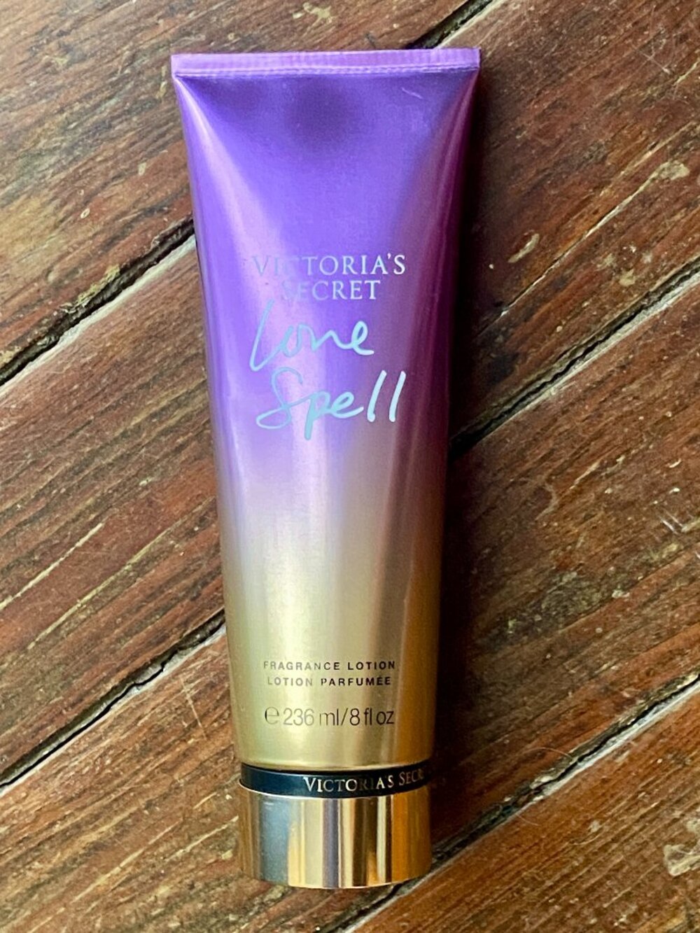 Victoria's Secret Love Spell Fragrance Body Lotion 8oz Cherry Blossom Peach NWOB